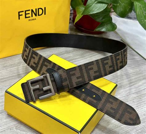 mens fendi belt fake|Fendi belt men price.